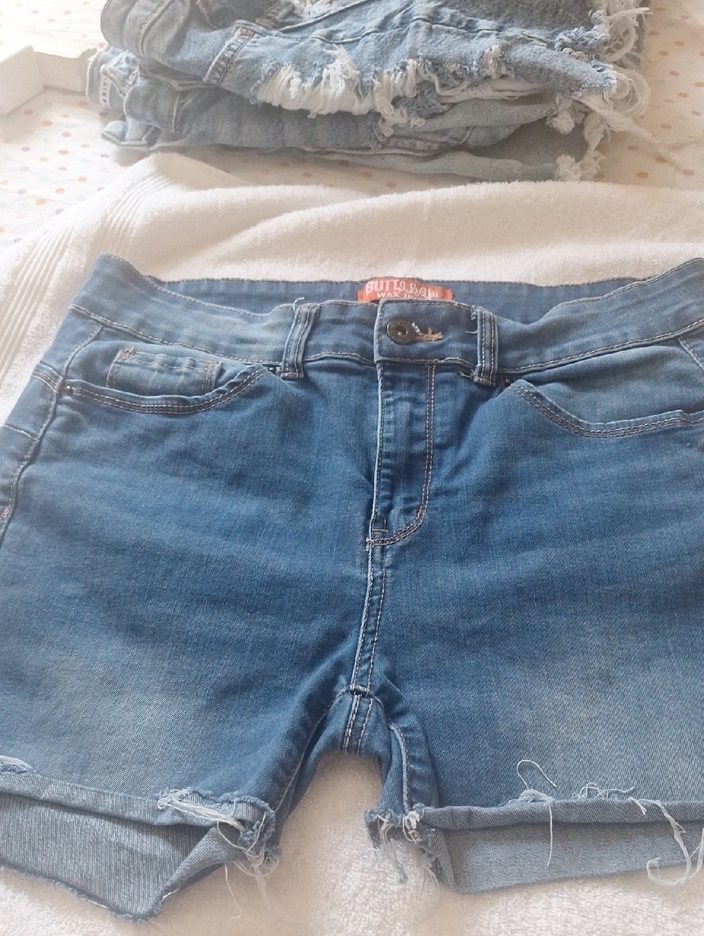 Blue Women's Denim Shorts